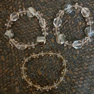 SET of THREE Stretch Bracelets